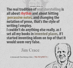 Jim Crace on the oral tradition of storytelling