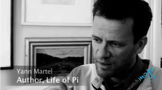 Yann Martell on writing and the life of pi